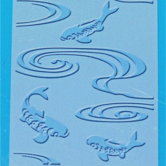 Cuttlebug 4 pcs embossing folders - PLUM BLOSSOM - Picture 3 of 10